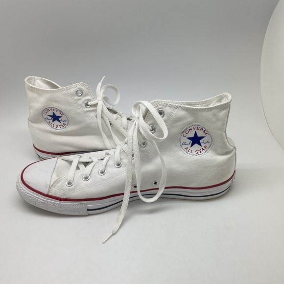 Converse All Star Sneakers Mens 13 Hi Top White Lace Up Casual Shoes M7650 - Picture 7 of 10
